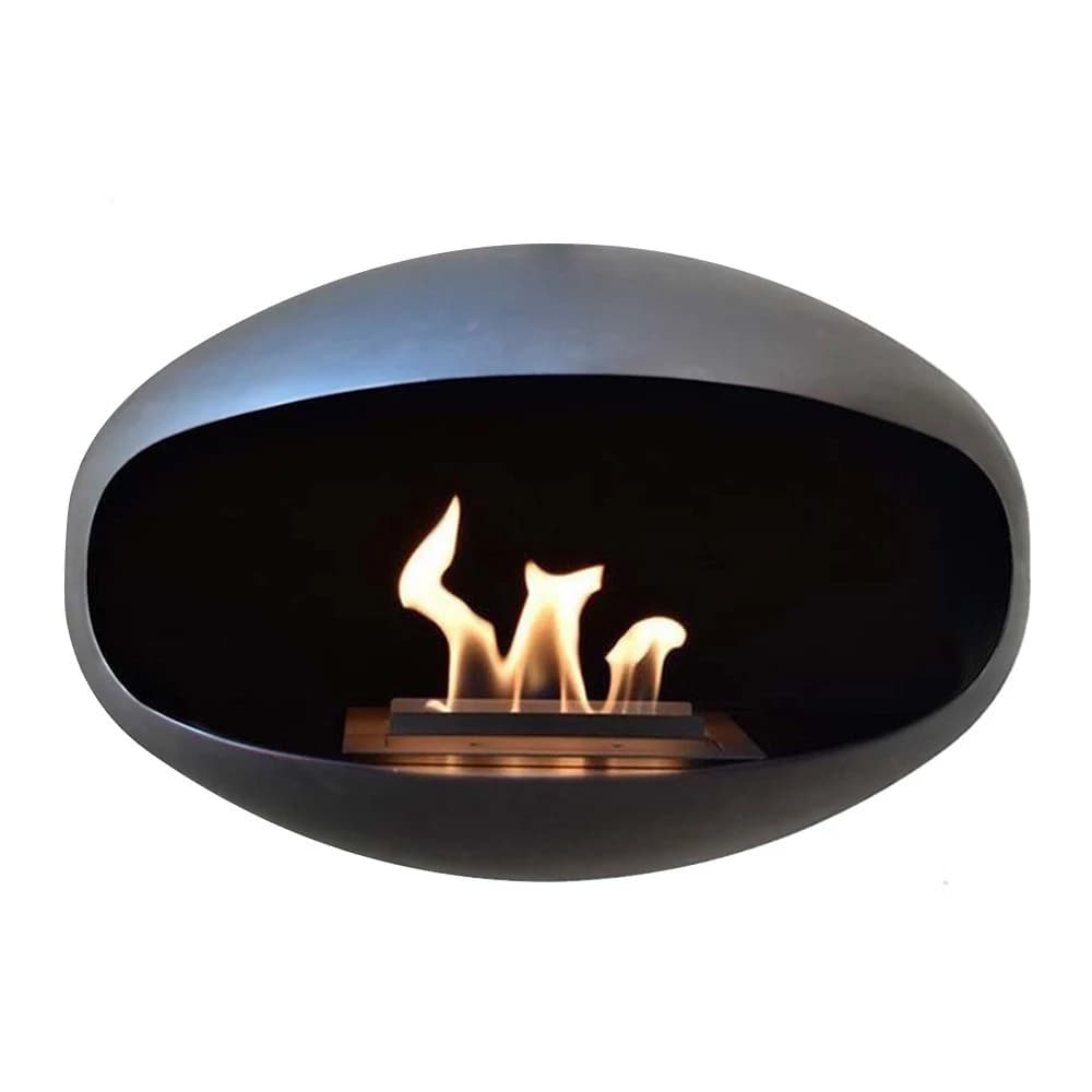 Cocoon-Schale für Aeris und Sockel - Schwarz Cocoon Fires | Ethanolkamin-shop.at | Ethanol Kamin Zubehör