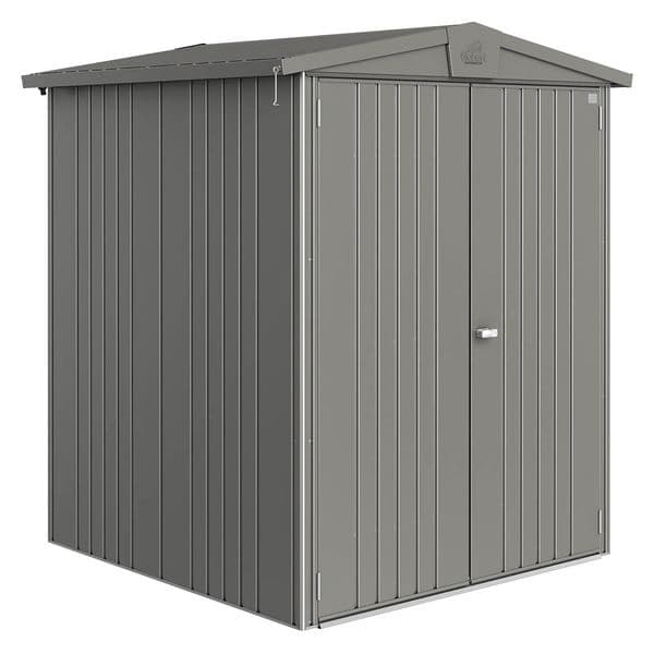 Biohort Europa Gerätehaus 2 172x156x196 cm Quarzgrau Metallic