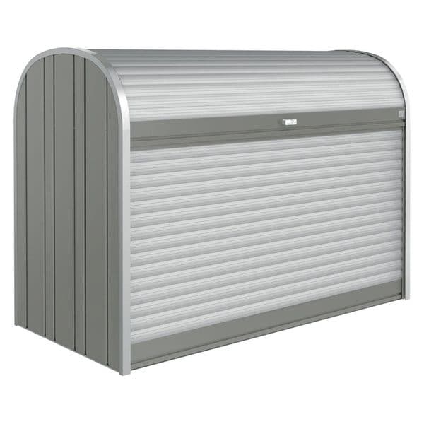 Biohort Storemax 190 190x97x136 cm Quarzgrau Metallic