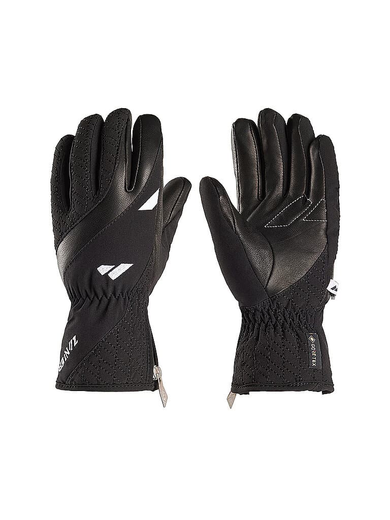 ZANIER Damen Skihandschuhe Aurach GTX schwarz | 6,5