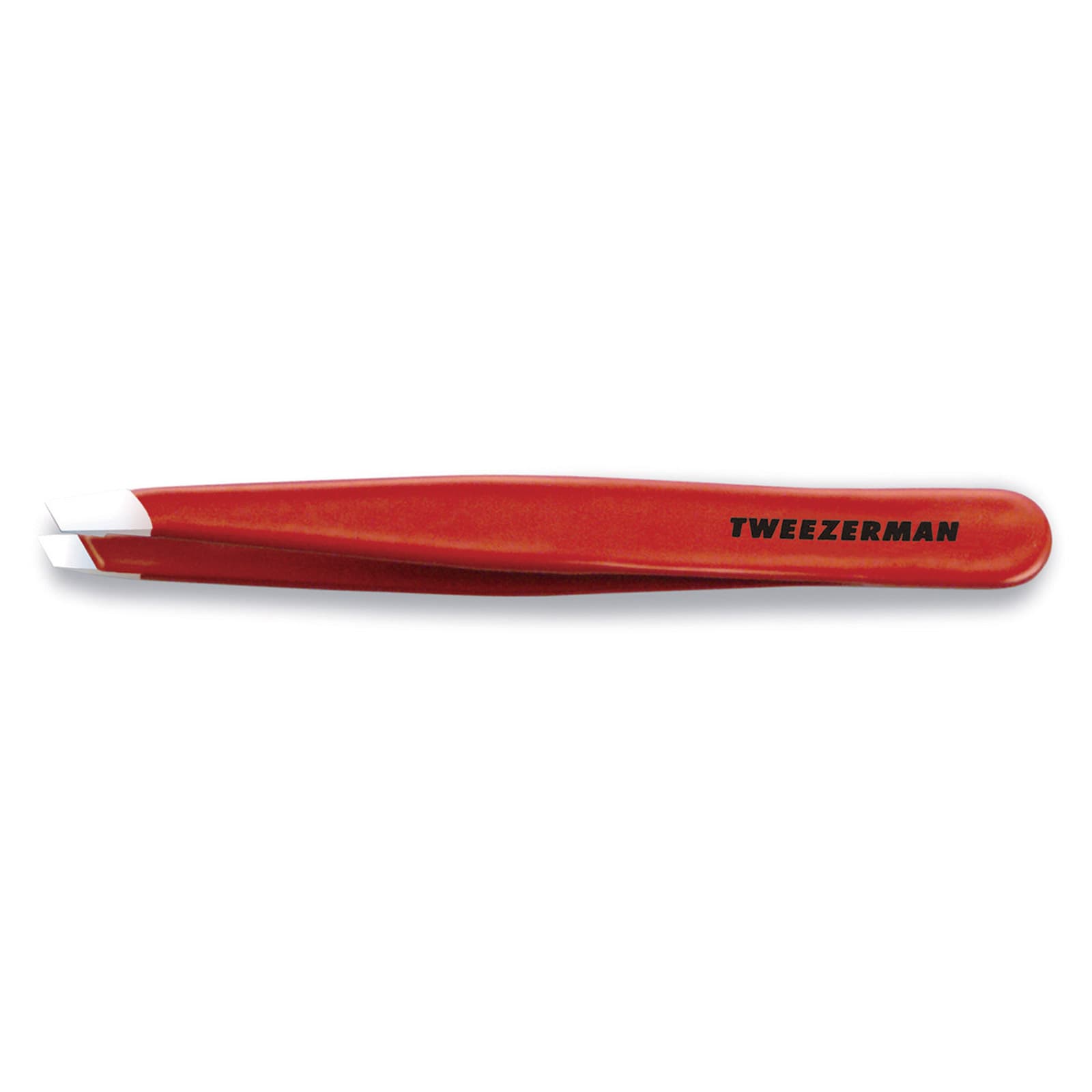 Tweezerman - Schräge Pinzette - Signatur Rot