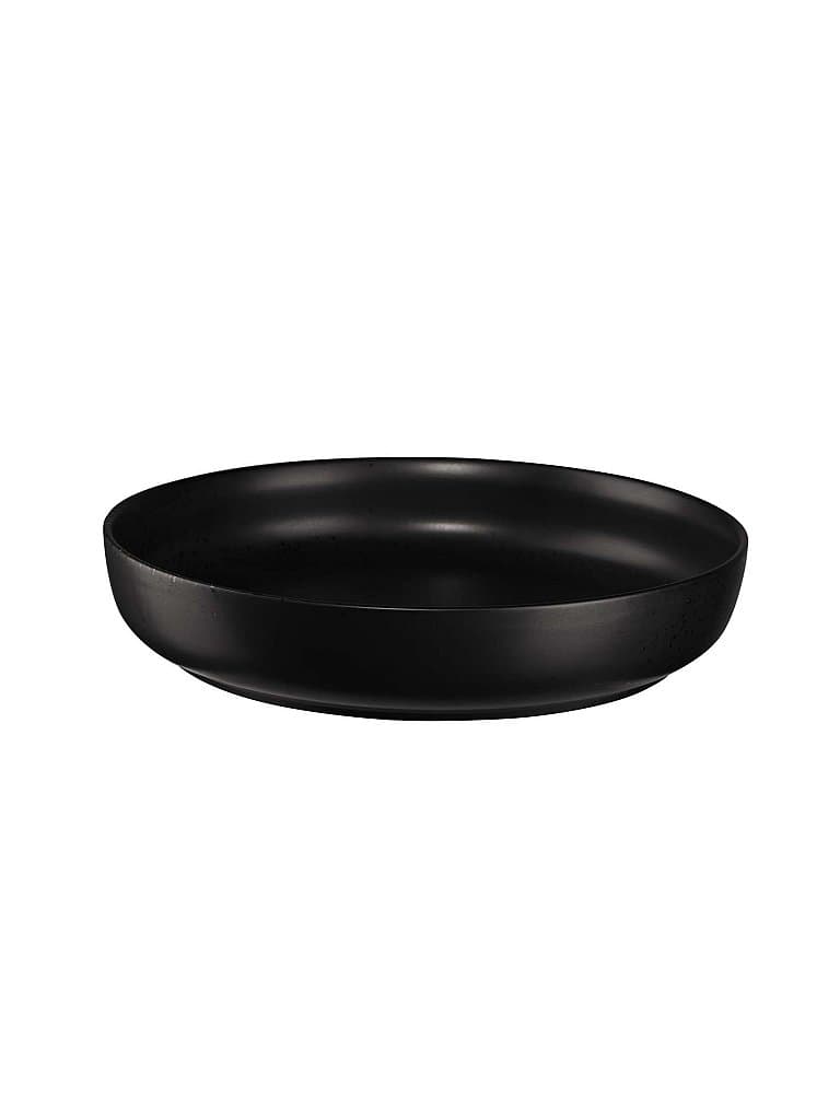 ASA SELECTION Gourmet-/Suppenteller COPPA 22cm Kuro/Schwarz schwarz