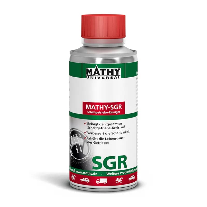 MATHY-SGR System Reiniger für Schaltgetriebe - Getriebeöl Additiv, 150 ml