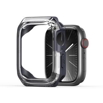 Apple Watch Series 11/10 Dux Ducis Tamo Hybrid Hülle - 46mm - Dunkelblau / Transparent