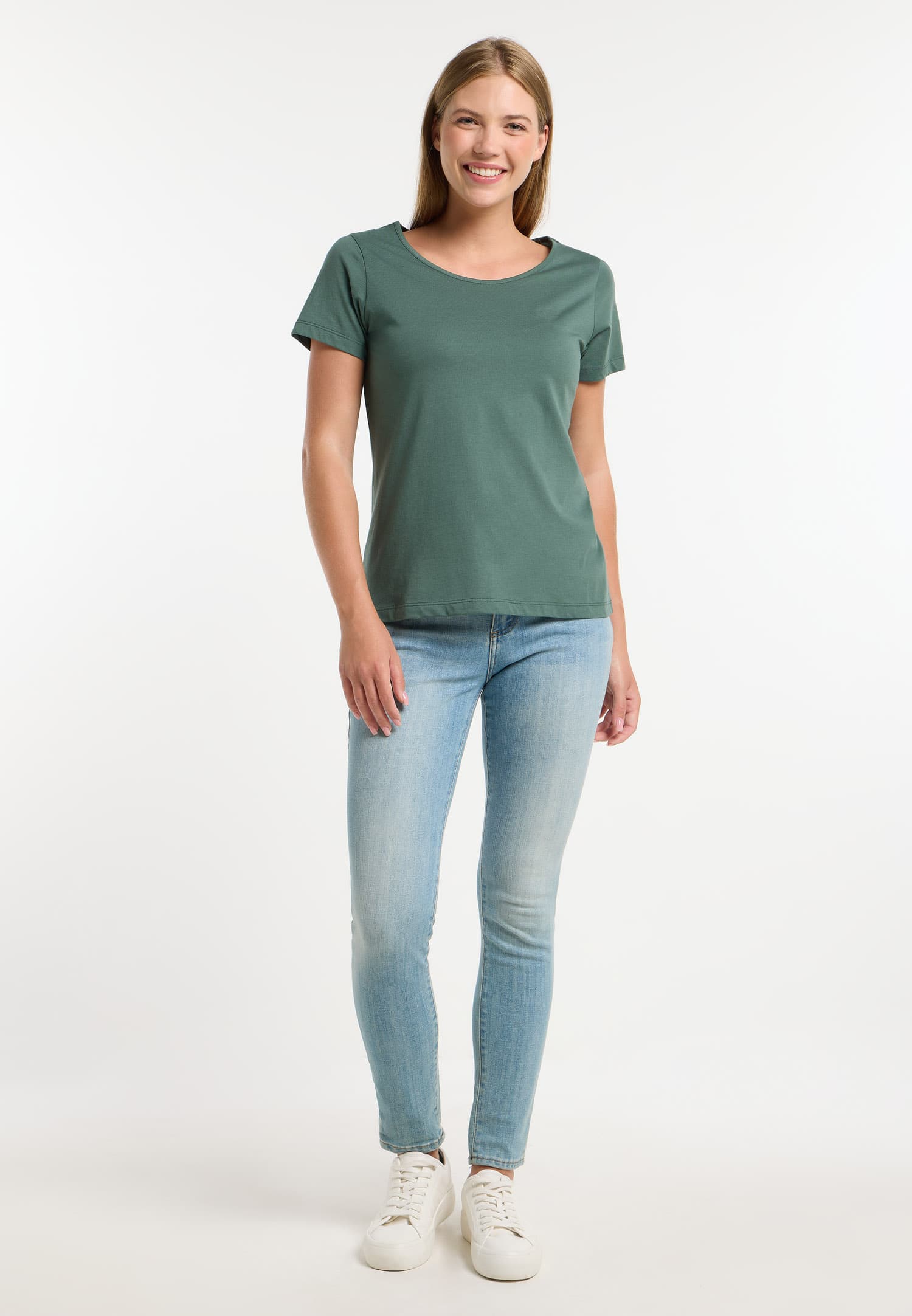 ragwear Damen T-Shirts MINTTA pine green Größe XXL