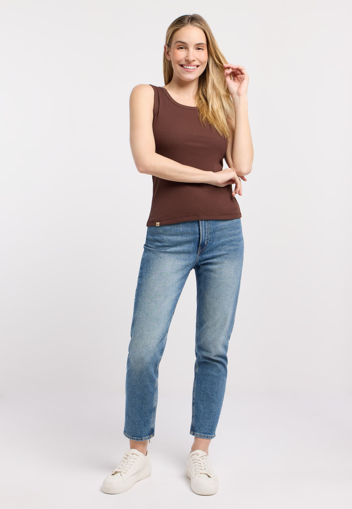 ragwear Damen Tops EMANNUELE dark choco Größe XXL