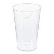 Mehrwegbecher Pfandbecher transparent PP Eichstrich 0,5 l O 9,1 cm, 30 Stk.